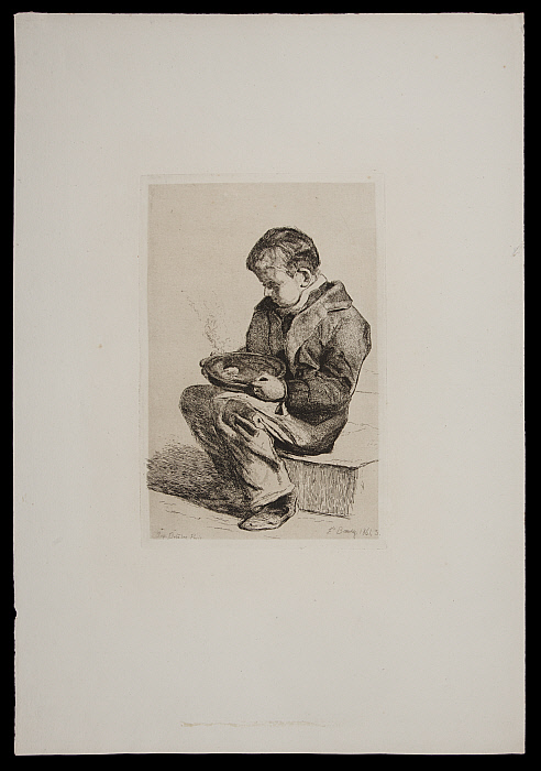 Child Eating Soup (Enfant mangeant sa soupe) Slider Image 2